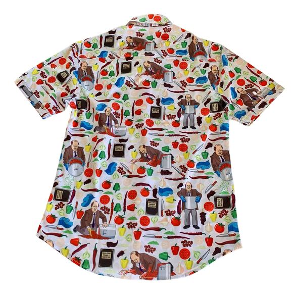 The Office x RSVLTS Kevin Malone’s Famous Chili Button Down Shirt - Picture 9 of 11